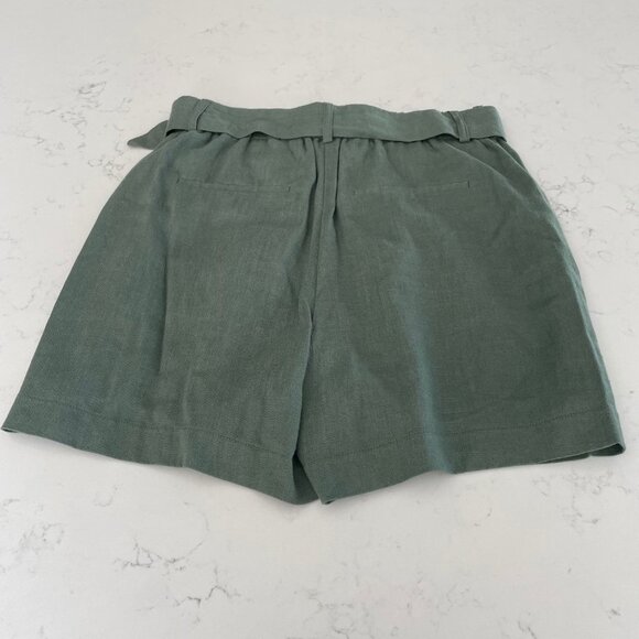 Vero Moda Vmamelia Hi Waist Pull On Lined Shorts Laurel Wreath Green Sz 6 NWT - Picture 8 of 13